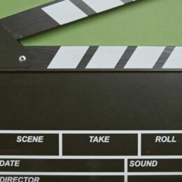 movie clapboard