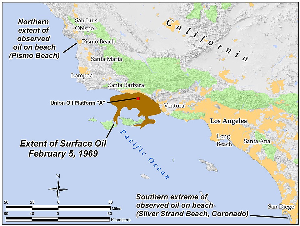 Extents 1969 Santa Barbara Oil Spill