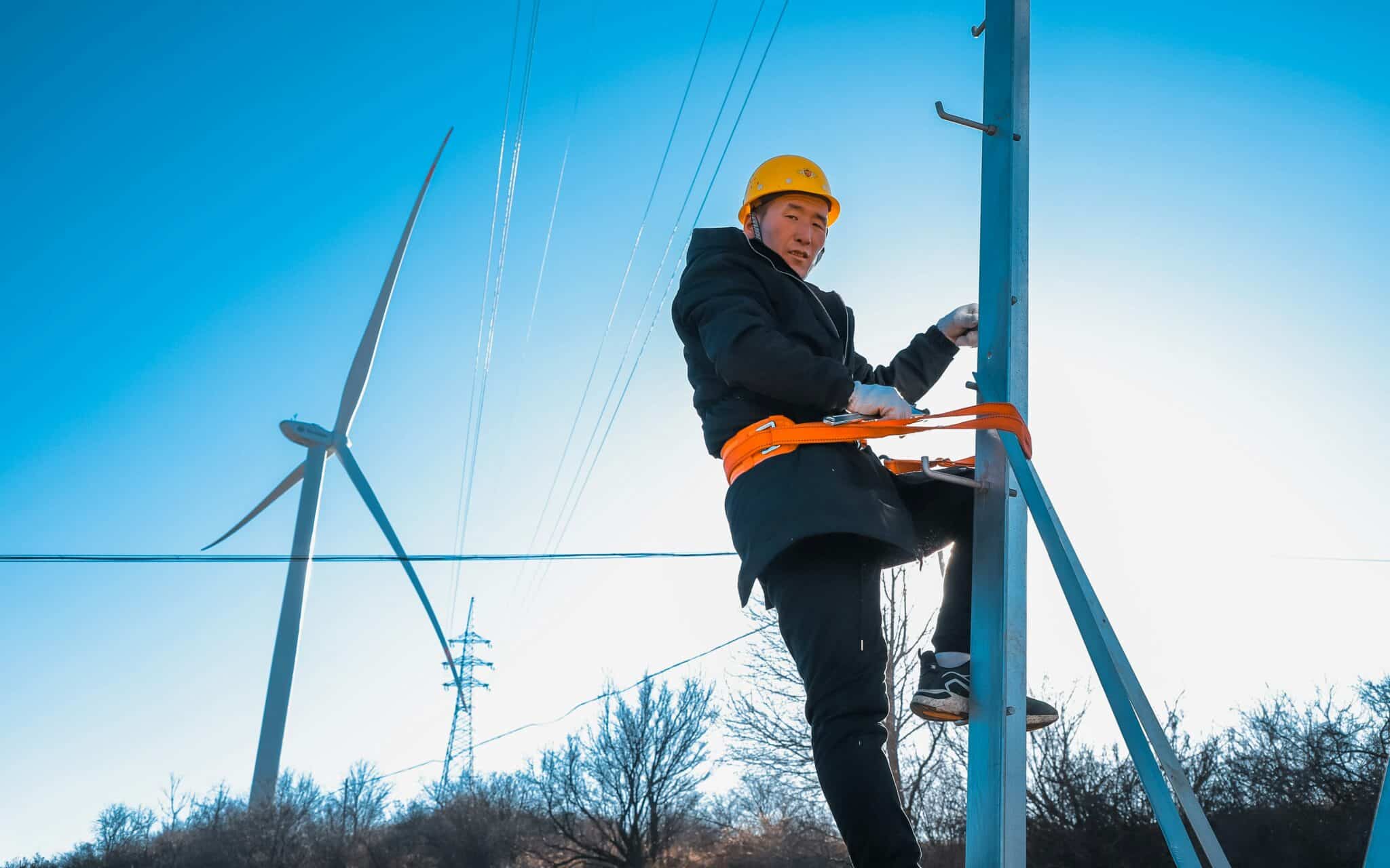 Wind turbine technician