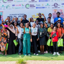 Earth Day Teach-in organized by Anjola Ayodele from ClimateHub.Org on April 22nd 2025.