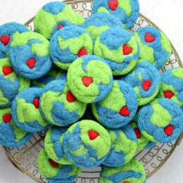 Image of felt earth 