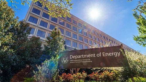 Department of Energy building -- they're new report is highly debatable