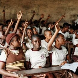 Youth in Nigerian classroom, Photo by Emmanuel Ikwuegbu on Unsplash