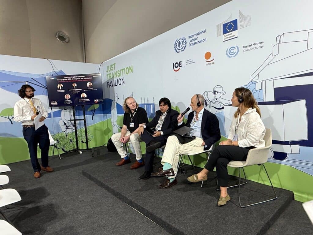 Max hard at work at COP30