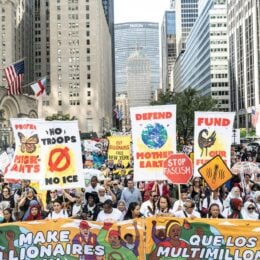 Women's March rally for climate action