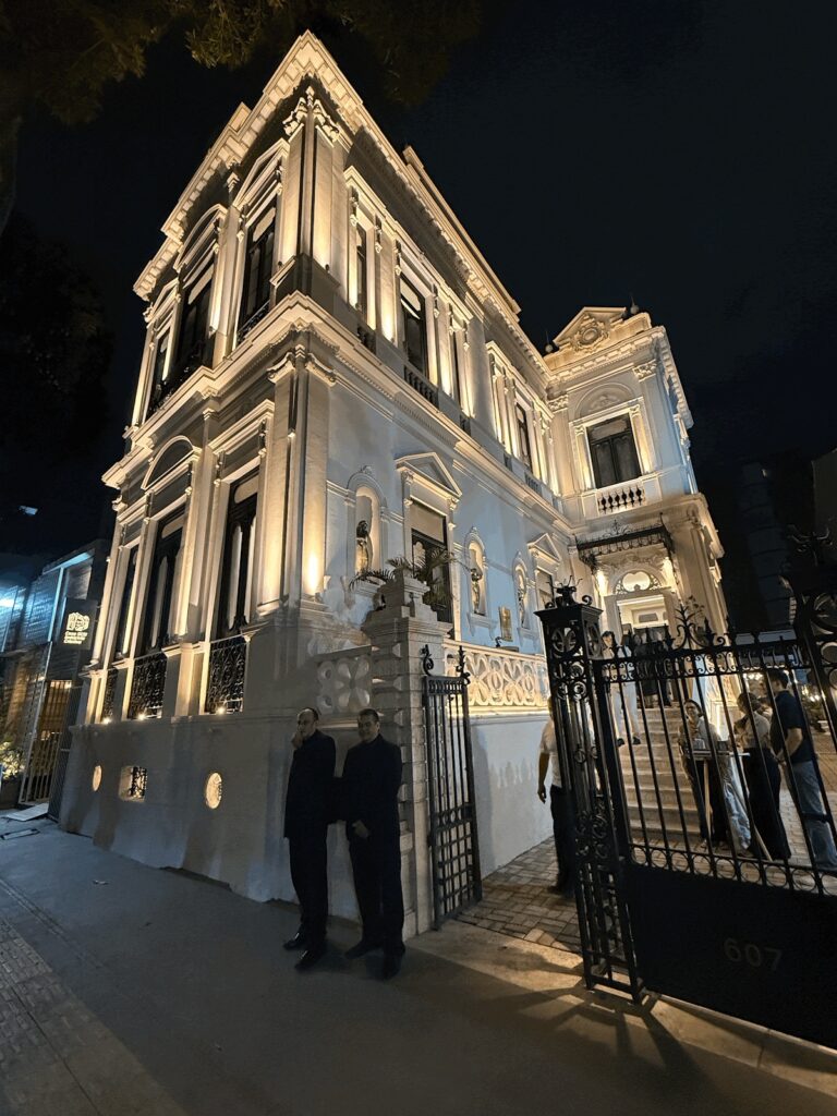 Nhonhô Magalhães Mansion where the reception was held.