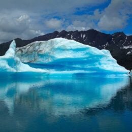 melting ice cap