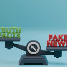 Scale balancing facts with fiction