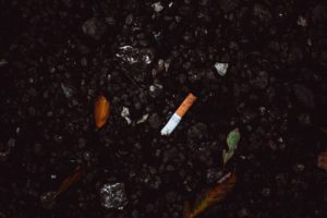 cigarette butt
