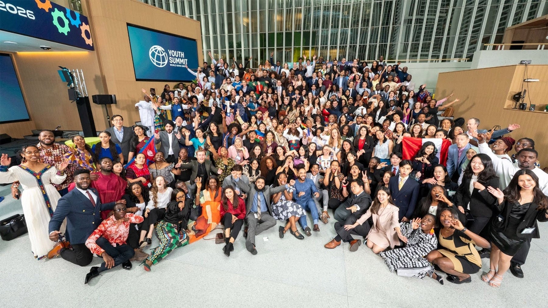 World Bank Group Youth Summit & The Future of Skills, team group photo, UN World Youth Skills Day July 15th 2026