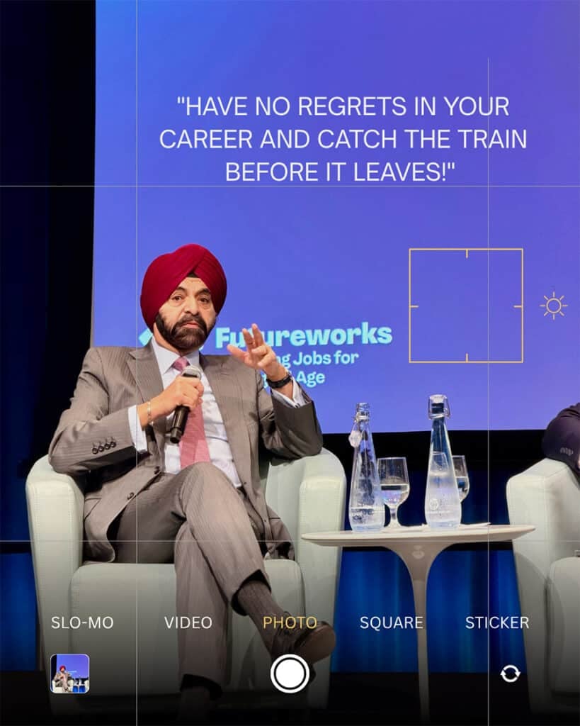 World Bank President Ajay Banga opening the World Bank Youth Summit, Credit: Johnny Dabrowski