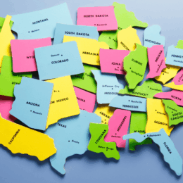 United States map