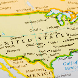 United States map