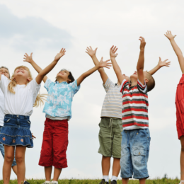 Children outside