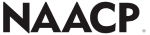 NAACP logo in black
