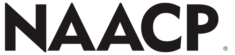 NAACP logo in black