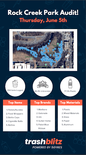 Trashblitz flier