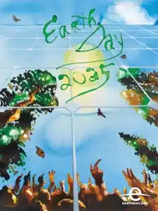 2025 Official Earth Day Poster by Alexis Rockman